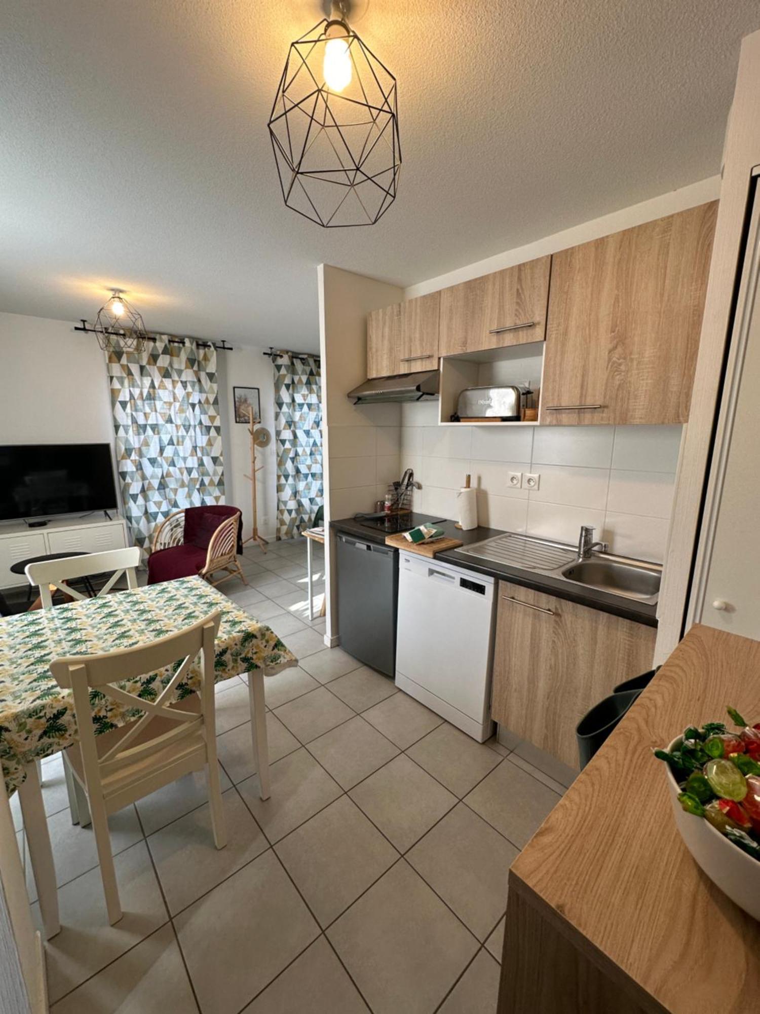 Minimes, Studio Cosy Tout Confort, Wifi, Parking Apartment Toulouse Exterior foto